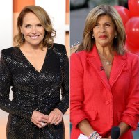 What Katie Couric has texted Hoda Kotb for his show today exit